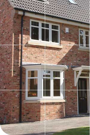 Traditional brick family home built by Wheldon Homes